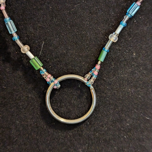 Beaded Eyeglass Retainer or Lanyard - Picture 2 of 2